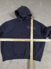 NWOT Streetwear Hoodie Fear One Fear None Premium Heavyweight Size Large Navy