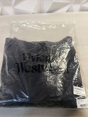 VIVIENNE WESTWOOD ASHTON HOODIE BLACK SizeXL NEW 100% AUTHENTIC