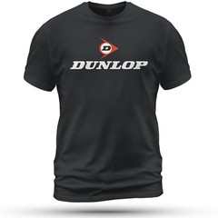 Dunlop Tires Logo T-Shirt Funny Size S-5XL Made in USA