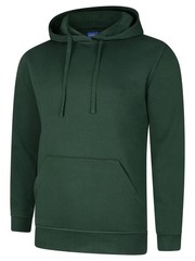 UNEEK UC509 Deluxe Hoodie | Unisex Soft Casual Pullover Sweatshirt | Plain
