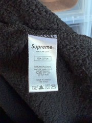 Black Supreme Cutout Box Logo Crewneck Size XL SS20