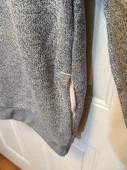 Men’s NWT Goodfellow & Co. Heathered Gray Long Sleeve Hooded Sweatshirt Size L