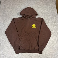 Nice as Heck Mountaineering Hoodie Brown Graphic Sweatshirt Made in USA Mens L