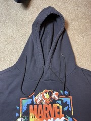 Marvel Comics Avengers Hoodie | LARGE / L | Thor Captain America Hulk Iron Man