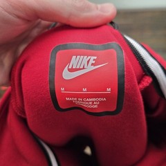 Nike Sportswear Tech Fleece Windrunner Jacket Mens Size M Gym Red HV0949 687