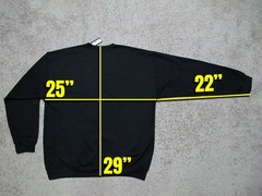Licensed 2PAC “All Eyez On Me” black crewneck sweatshirt men’s sz L tupac shakur