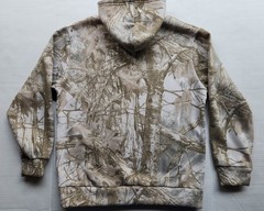 Original Deluxe Men’s Apparel Camouflage Tree Hooded Sweatshirt – Size: Medium
