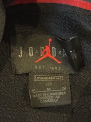 Nike Jordan Jumpman Classics Hoodie – Black – Mens Medium