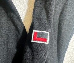 FUBU Hoodie Black White Logo Spell Out Hooded Sweatshirt Mens 3XL NWOT