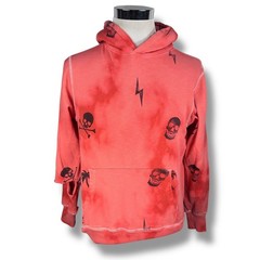 Sport of Kings Icons Pullover Skulls Hoodie Men’s XS Dynamite Red Coral READ