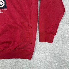 Vintage Ecko Unltd Mens XL Red Pullover Hoodie Logo Rhino Graphic Sweatshirt Y2K
