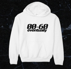 00-60 eventually unisex 100% Cotton Custom Hoodie Sweater S,M,L,XL,XXL