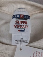 Vintage Krispy Kreme Sweatshirt Size XL Off White Jerzees Promotional y2k NEW