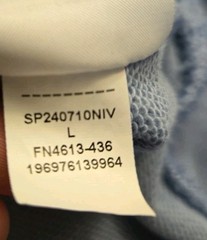 Jordan Flight MVP Fleece Pullover Hoodie Men’s Large Blue Gray Jumpman