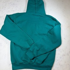 Champion Marymount University Hoodie Mens Small Teal Excellent Collegiate Logo