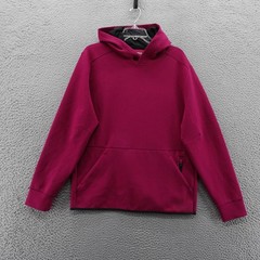 DSG Mens Sport Fleece Hoodie Sweatshirt Raspberry Pink Medium NEW
