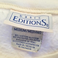 Vintage Basic Editions Scenic Landscape Sweatshirt Cottagecore Grandpa Core sz M