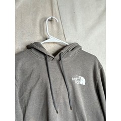 The North Face Mens Circular Design Fleece Hoodie Grey Small NF0A7UJO