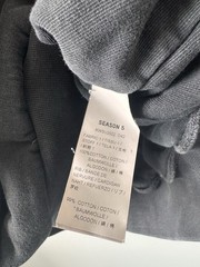 Yeezy Season 5 Oversized Double Layered Hoodie KW5U2022 Large Heavyweight