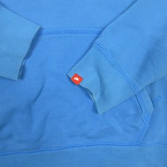 Nike Sweater Mens Small Blue Sportswear Logo Swoosh Hoodie Sweatshirt Outdoors