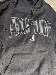 Kangol Born British Hoodie Raised On Streets New York “from The Jump” Men’s L