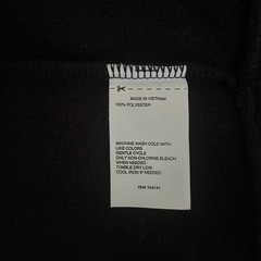 DSG Fleece Athletic Hoodie Pullover Black Gray Mens M Pocket Sweatshirt Regular