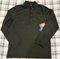 Eastern Mountain Sports Fireside Button Pullover Mens Medium Pine Grove Fleece