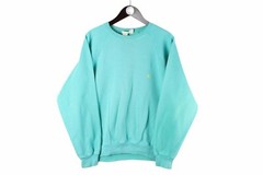 VINTAGE UNITED COLORS OF BENETTON SWEATSHIRT SIZE M blue 90s sport jumper