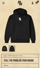 Morgan Wallen Still The Problem Official Tour Merch (Hoodie) Size : XL with Bag