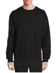 Athletic Works Men’s Fleece Crew Sweatshirt 4XL (58-60) Black NWT