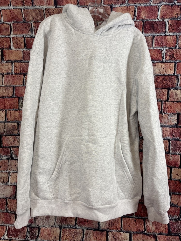 Comfrt Signature Hoodie Light Heather Grey Size XL Unisex