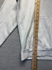 Under Armour Rival Fleece Hoodie Mens M White Athletic Gym Training Loose Fit