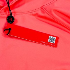Redvanly Larkin Hoodie Coral Pullover Performance Golf Mens XL Bo Jackson Logo