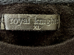 EUC Royal Knight Crewneck Sweatshirt Pullover Men’s Size XL Black