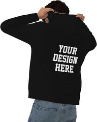 Custom Hoodie Sweatpants Set shirts Black Personalize Men Women Unisex S 5XL