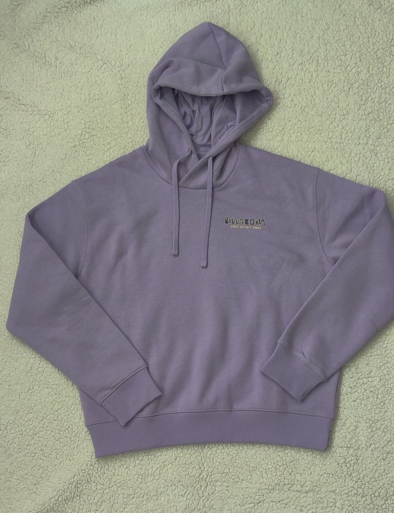 Billabong Men’s Light Purple Skater Pullover Hoodie US Size M NWT