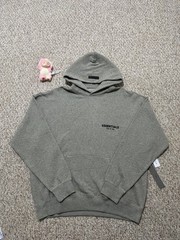 Fear of God Essentials Hoodie Dark Oatmeal SS22 size L 100% authentic