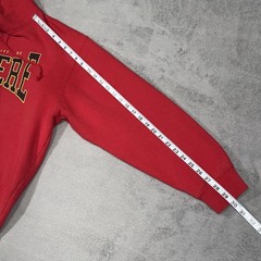 10 Deep The University Of Nowhere Hoodie Red USA Pullover L Streetwear Urban Y2K