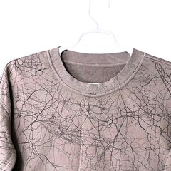 Lululemon Mens Oversized Crewneck Pullover Sweatshirt Cracked Earth Workout