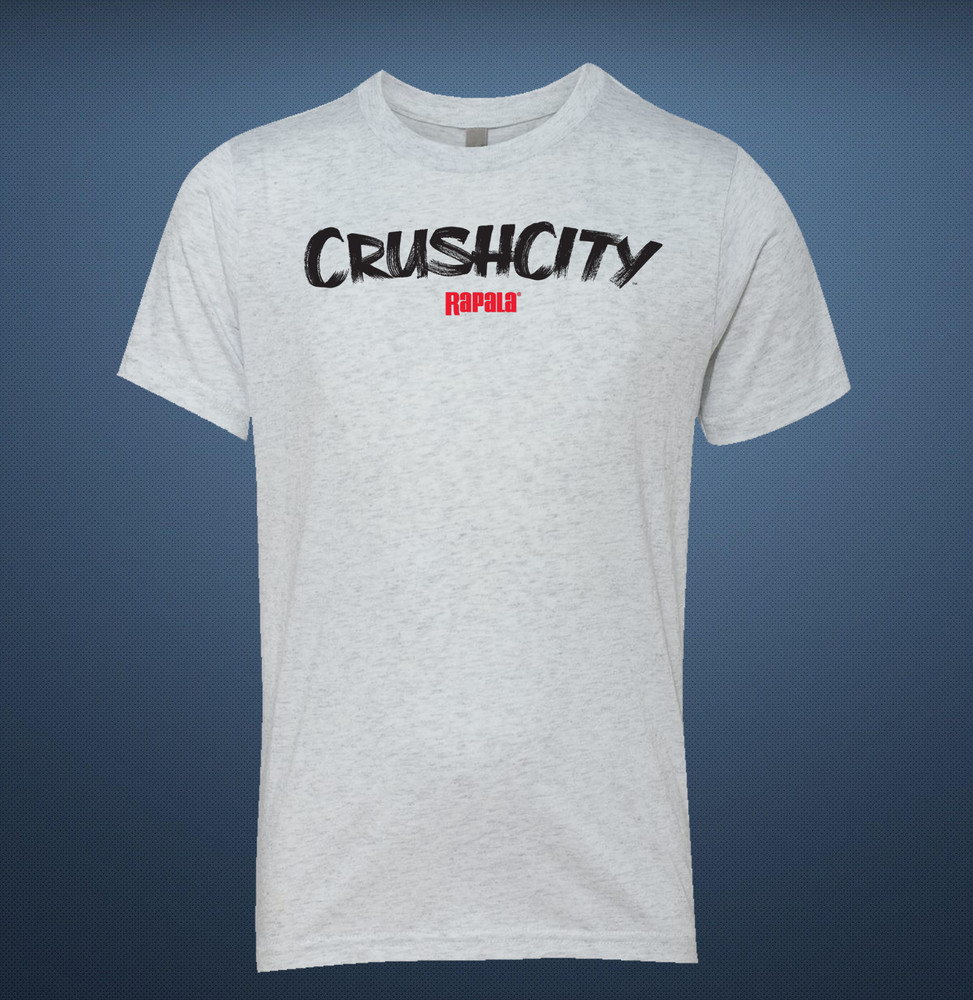 Rapala Crush City fishing Lure Jig Fisherman T-Shirt Reel Rod Pole Lews Abu