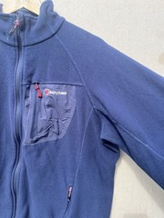 Berghaus Men’s Navy Blue Half-Zip Fleece Walking Hiking – Large