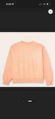 PARKE x Target XXS/XS Women’s Peach Orange Sweatshirt Pullover