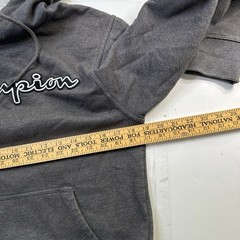 Champion Authentic Athleticwear Mens Hoodie Pullover Logo Grey Sz- S #2130