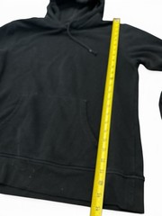 DIVIDED Men Black Pullover Hoodie SizeM PreOwned Drawstring hood Kangaroo pocket