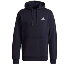 2XL – Men’s Adidas Essentials Fleece Hoodie ‘Legend Ink/White’ Sweatshirt