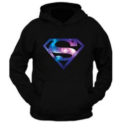 Superman Hoodie Unisex Hooded Sweatshirt S – 5XL