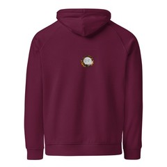 New stylish unisex eco raglan hoodie