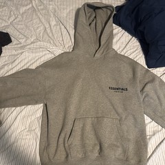 Essentials Dark Oatmeal Hoodie Size Small great condition