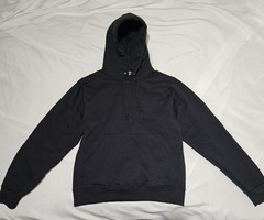 Jerzees NuBlend Hoodie Mens Small Black Pullover Hooded Sweatshirt