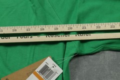 LRG Hoodie Mens Small Green Full Zip Sweatshirt Logo Pockets Cotton NWT J063001